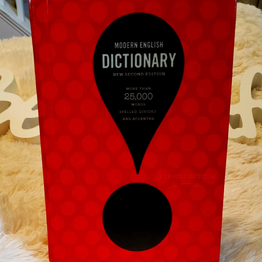 RARE collector Kate spade MODERN ENGLISH